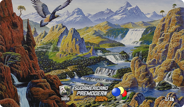 Playmat conmemorativo 'Sudamericano Premodern 2024'