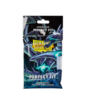 Dragon Shield Perfect Fit Sleeves - Japanese - Clear (100 protectores)