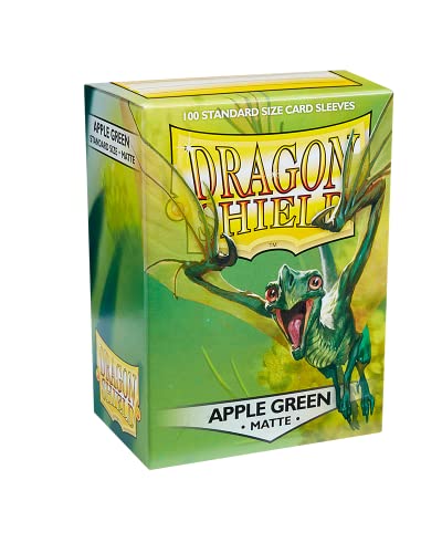Dragon Shield Sleeves - Apple Green Matte (100 protectores)