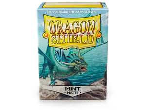 Dragon Shield Sleeves - Mint Matte (100 protectores)