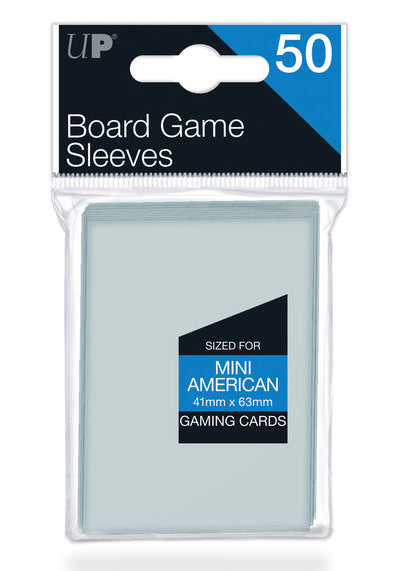 Ultra PRO: Board Game 50ct Sleeves (Mini American / 41mm X 63mm)