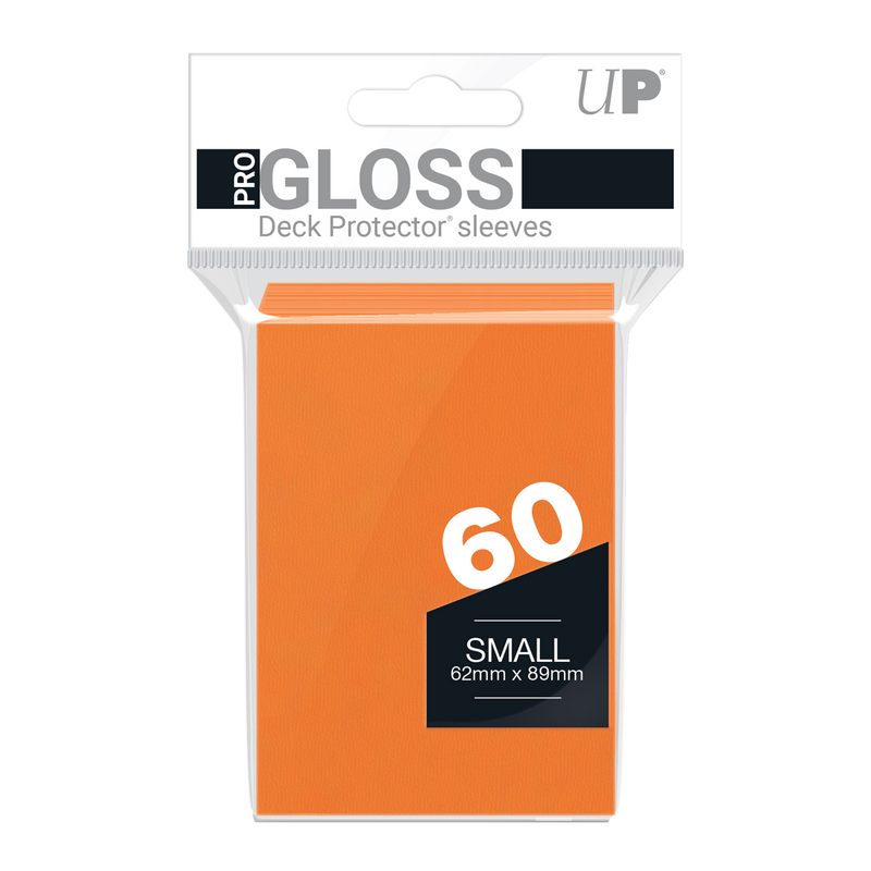 Ultra PRO: Small 60ct Sleeves - PRO-Gloss (Orange)