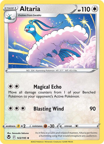 Altaria (143/195) [Espada y escudo: Tempestad de plata] 