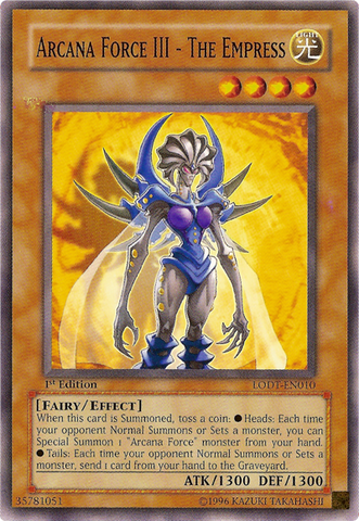 Arcana Force III - La Emperatriz [LODT-EN010] Común 