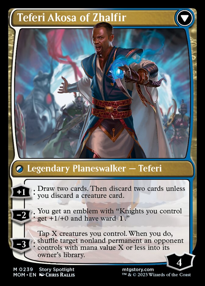 Invasión de Nueva Pirexia // Teferi Akosa de Zhalfir [Marcha de la Máquina] 