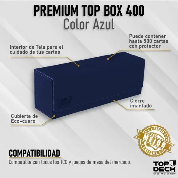 Portamazos Premium - Azul para 400 cartas