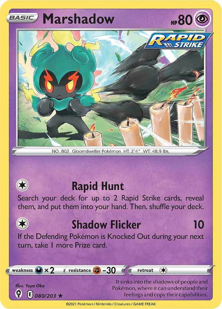 Marshadow (080/203) [Espada y escudo: cielos en evolución] 