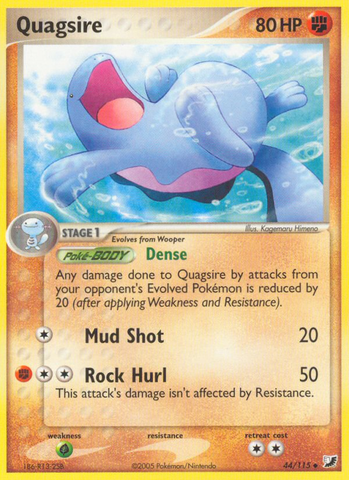 Quagsire (44/115) [EX: Fuerzas invisibles] 