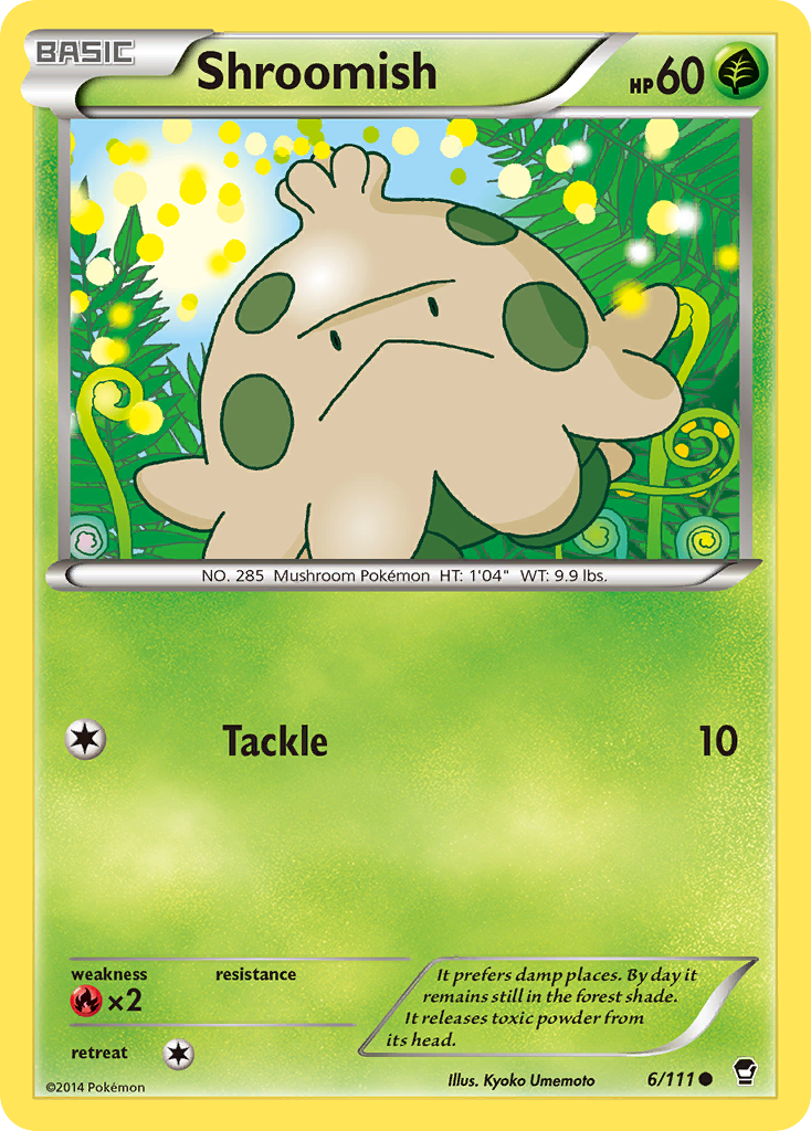 Shroomish (6/111) [XY: Puños furiosos] 