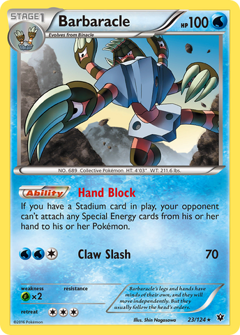 Barbaracle (23/124) [XY: Destinos en colisión] 