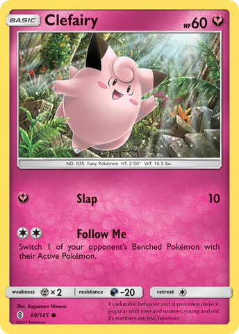 Clefairy (88/145) [Sol y Luna: Guardianes en ascenso] 