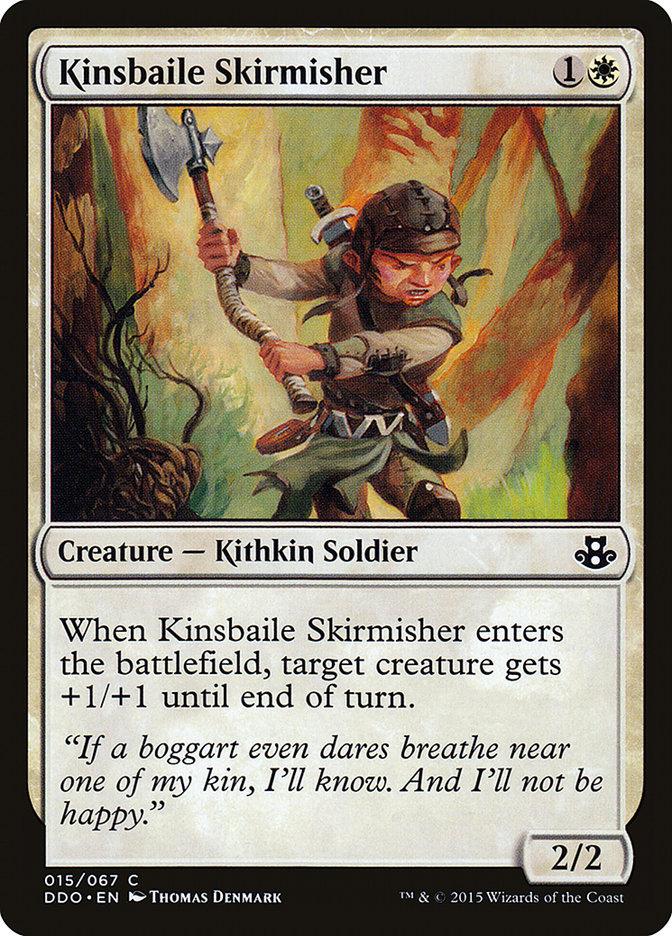 Kinsbaile Skirmisher [Mazos de duelo: Elspeth contra Kiora] 
