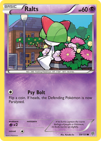 Ralts (59/135) [Blanco y negro: Tormenta de plasma] 