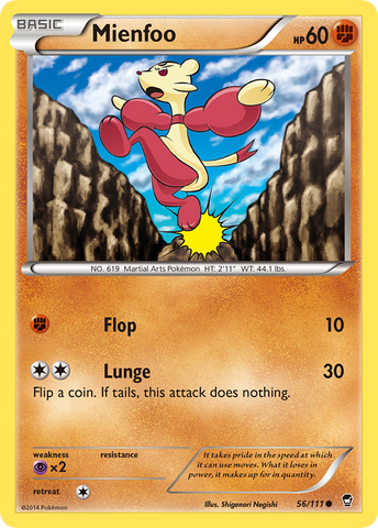 Mienfoo (56/111) [XY: Puños furiosos] 