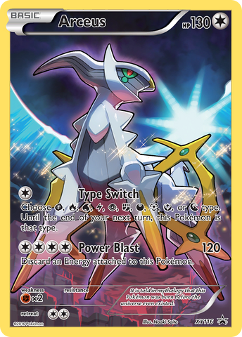Arceus (XY116) [XY: Promociones de Estrella Negra] 