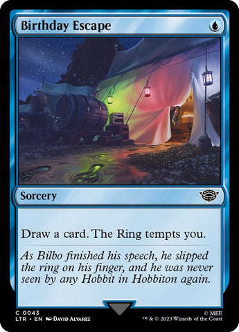 Escape de cumpleaños [El Señor de los Anillos: Cuentos de la Tierra Media] 