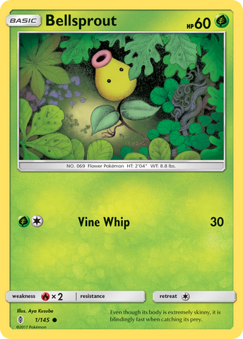 Bellsprout (1/145) [Sol y Luna: Guardianes en ascenso] 