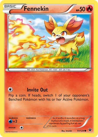 Fennekin (11/124) [XY: Destinos en colisión] 