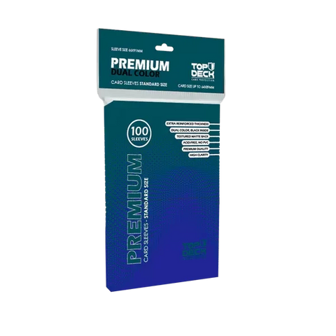 100 Protectores Standard 66x91mm Azul