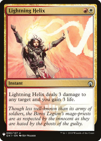 Lightning Helix [potenciador misterioso] 