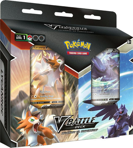 V Battle Deck (Lycanroc contra Corviknight) 