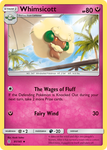 Whimsicott (91/145) [Sol y Luna: Guardianes en ascenso] 