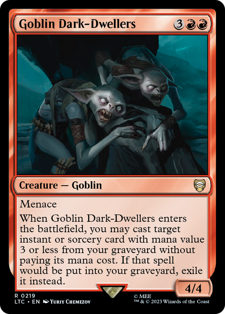 Goblin Dark-Dwellers [El Señor de los Anillos: Tales of Middle-Earth Commander] 