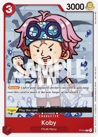 Koby (Película Roja de One Piece) [Tarjetas de promoción de One Piece] 