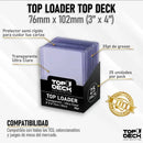 25 unidades de Top Loader Top Deck - 76x102mm (paquete)