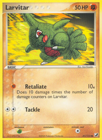 Larvitar (61/115) [EX: Fuerzas invisibles] 