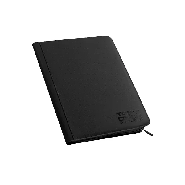 Carpeta Premium Cuero Negra - 360 Bolsillos