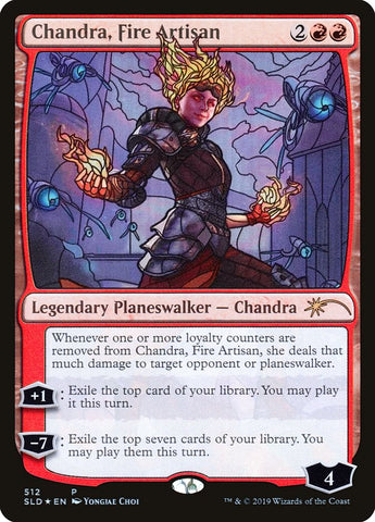 Chandra, artesano del fuego (vidrieras) [Promociones de entrega de la guarida secreta] 