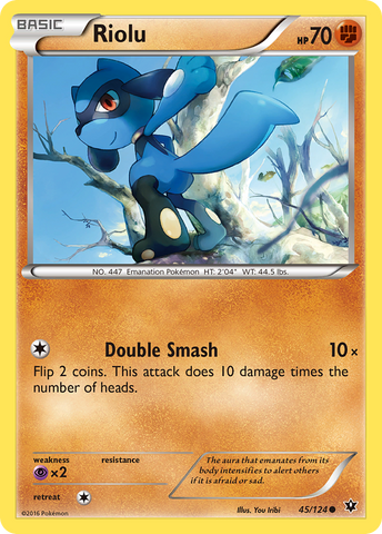 Riolu (45/124) [XY: Destinos en colisión] 