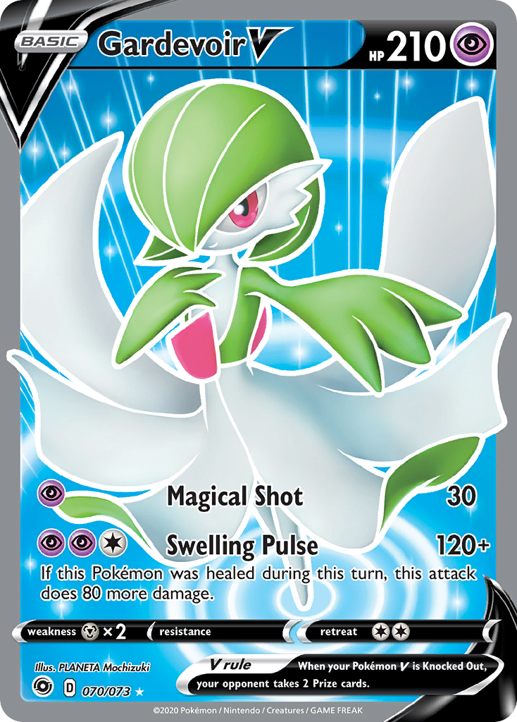 Gardevoir V (070/073) [Espada y escudo: Camino del campeón] 