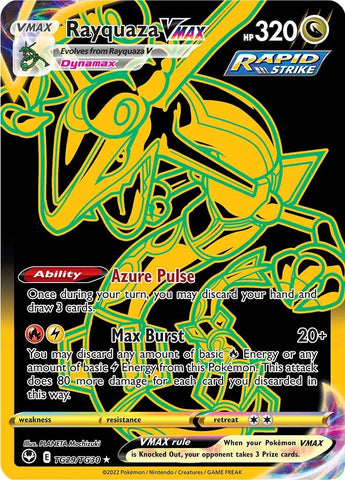 Rayquaza VMAX (TG29/TG30) [Espada y escudo: Tempestad plateada] 