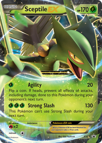 Sceptile EX (XY53) [XY: Promociones de Black Star] 