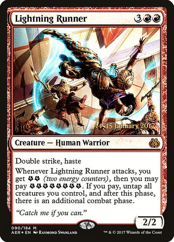 Lightning Runner [Promociones de presentación de Aether Revolt] 