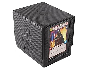 Caja de Mazo + Caja de Token - Star Wars Unlimited - Deck Pod-  Negra