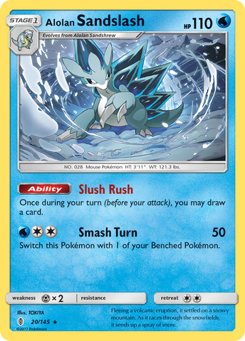 Alolan Sandslash (20/145) [Sol y Luna: Guardianes en ascenso] 