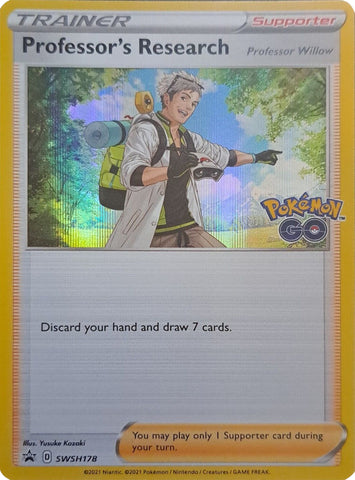 Investigación del profesor (SWSH178) [Espada y escudo: Promociones de Black Star] 
