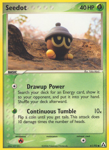 Seedot (61/92) [EX: Creador de leyendas] 