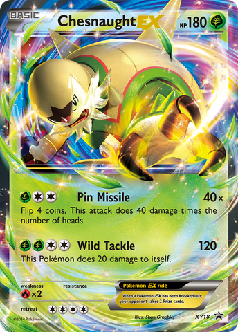 Chesnaught EX (XY18) [XY: Promociones de Black Star] 