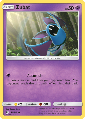 Zubat (54/149) [Sol y Luna: Conjunto básico] 