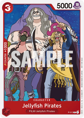 Jellyfish Pirates (Película Roja de One Piece) [Tarjetas de promoción de One Piece] 