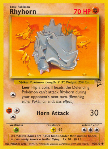 Rhyhorn (90/130) [Conjunto básico 2] 