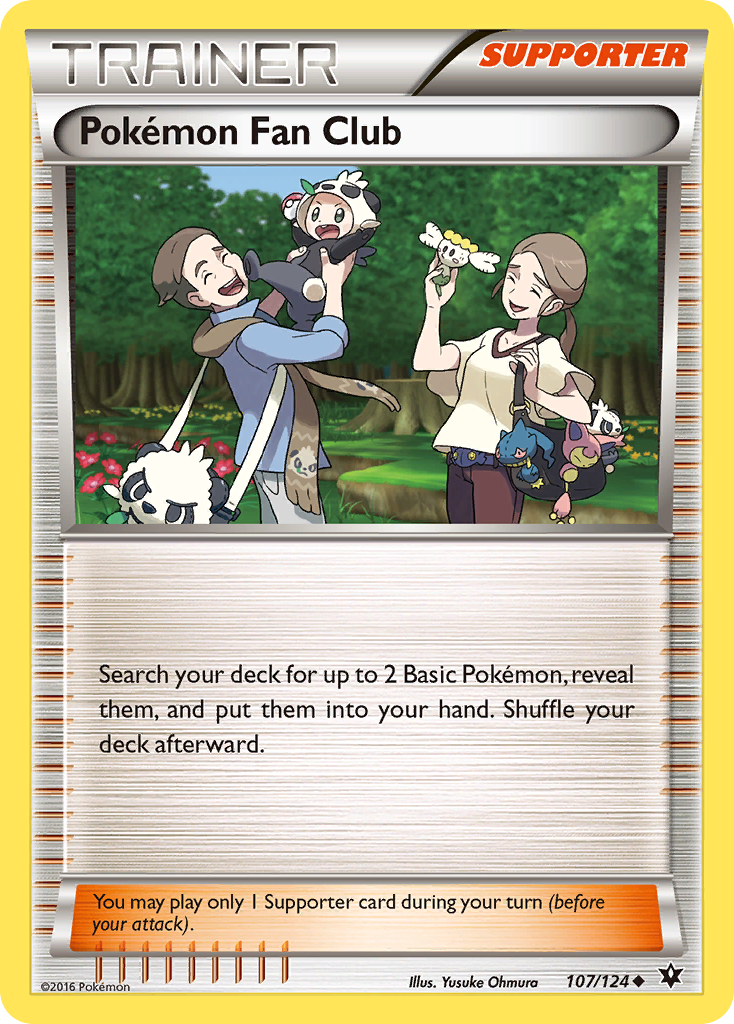 Club de fans de Pokémon (107/124) [XY: Destinos en colisión] 
