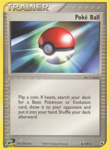Poke Ball (86/109) [EX: Rubí y Zafiro] 