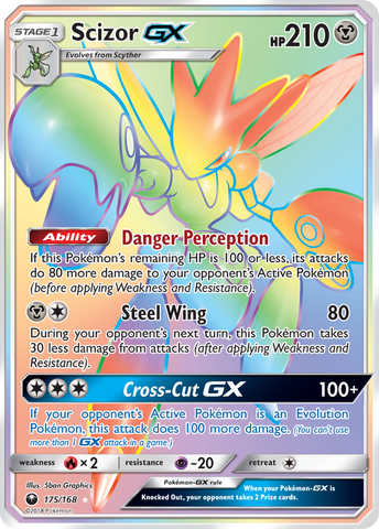 Scizor GX (175/168) [Sol y Luna: Tormenta Celestial] 