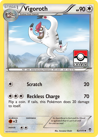 Vigoroth (82/111) [XY: Puños furiosos] 
