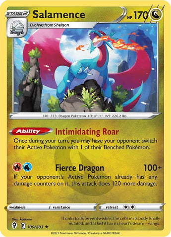 Salamence (109/203) [Espada y escudo: cielos en evolución] 
